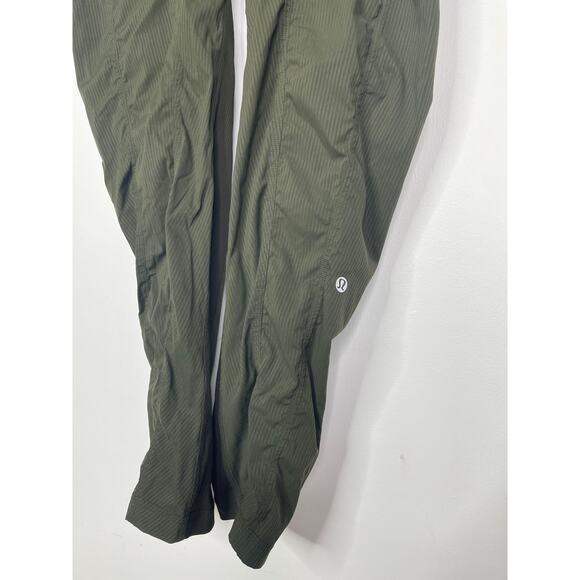 Lululemon Street To Studio Pant II Unlined 28 crop Olive Green 4 - Picture 5 of 9